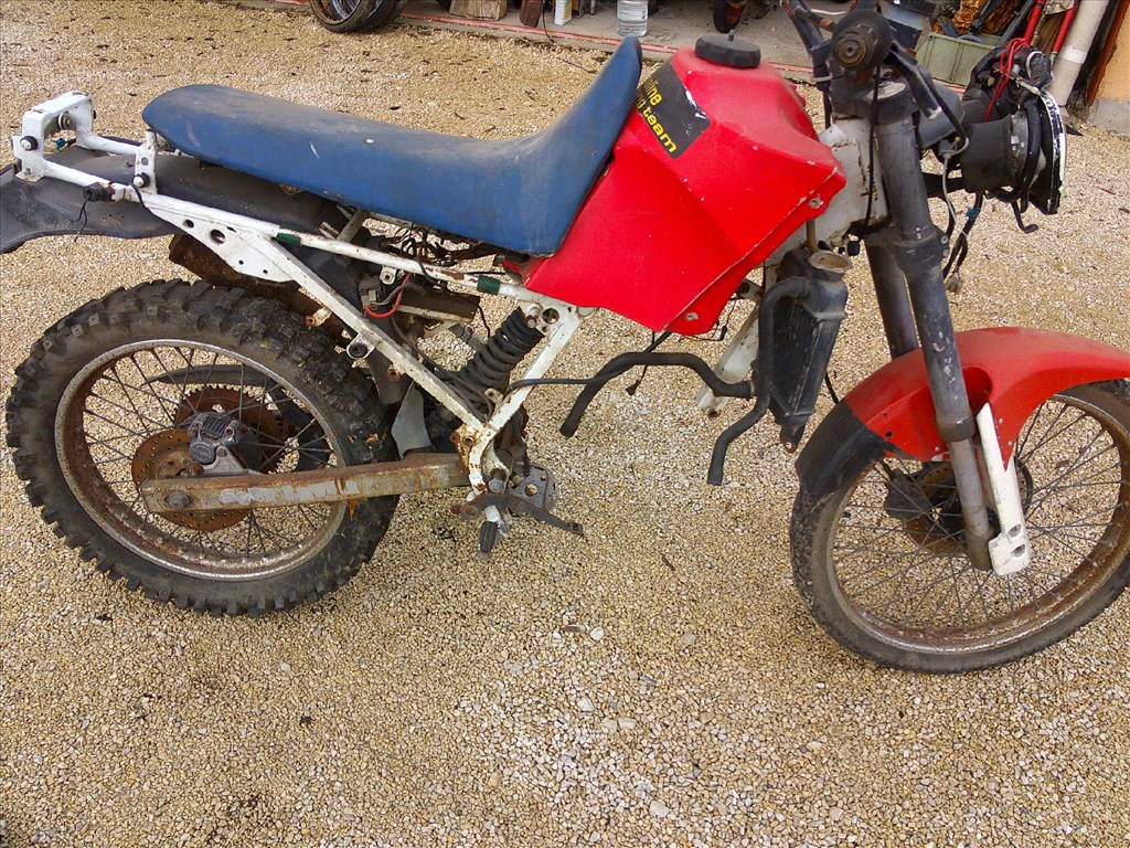 GARELLI 125 CM3-ES CSUPASZ FŐVÁZ MOTORBLOKK ,ÉS PAPIROK NÉLKŰL OLCSÓN 26. kép