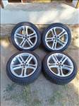  5x108 lyukosztású 18" Peugeot (gyári felni) alufelni, rajta 235/45 újszerű négyévszakos gumi