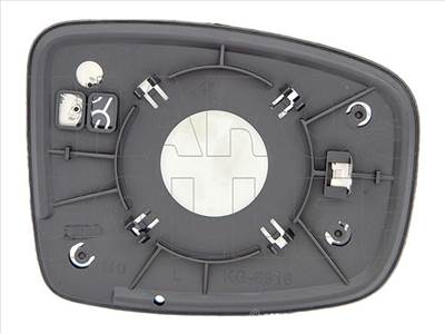 Hyundai I10 2008.05.01-2013.10.31 Tükörlap cserélhető bal, domború, fűthető (15E7)
