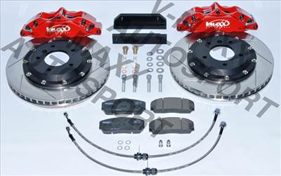 V-Maxx Bmw E46, összes, kivéve M3, 1998-2005-ig, 4 dugattyús, 330mm-es komplett fékrendszer