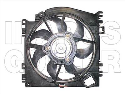 Renault Modus 2004.09.01-2008.03.31 Hűtőventilátor komplett (A/C) (0XD0)