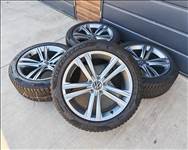 18" 5x112 VW Arteon "Sebring" gyári alufelni szett téligumikkal!