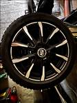  5x112 lyukosztású 17" újszerű OZ alufelni, rajta 225/50 újszerű Pirelli téli gumi gumi 