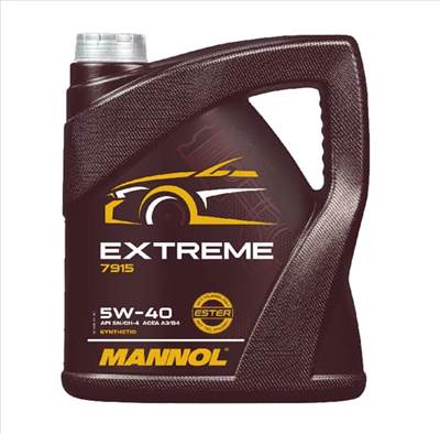 Mannol Extreme 5w40 motorolaj 4 Liter