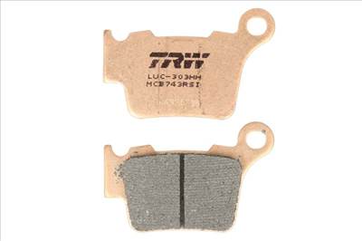KTM 125 EXC TRW első/hátsó fékbetét MCB743RSI Szinter OFF ROAD Verseny