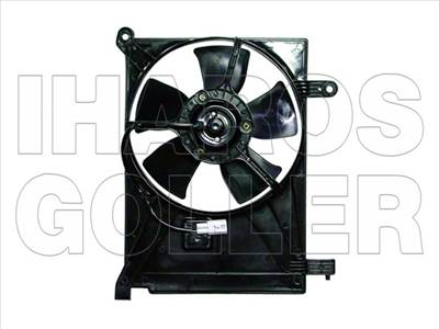 Daewoo Lanos T100 1997.05.01-2004.01.01 Hűtőventilátor komplett klímás (1.4, 1.5, 1.6) (0T9J)