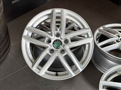 Skoda 16" 5x112 alufelni garnitúra eladó 16 coll Octavia Superb Yeti