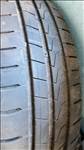  4x100 lyukosztású 14" használt lemezfelni, rajta 165/70 újszerű Hankook nyári gumi gumi 