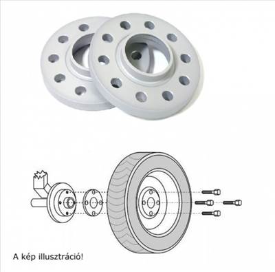 Eibach Bmw X4 F26, 2013.05-2018.03-ig, 5x120-as, 10mm-es nyomtávszélesítő 