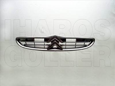 Citroen Saxo 1999.09.01-2002.12.31 Hűtődíszrács fekete (0ENF)