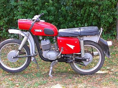 MZ ES 125/1 Trophy (1974)-IGAZI RITKASÁG,GYÁRI 5812 KM-REL,1. TULAJDONOSTÓL 