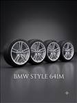 5x120 BMW alufelni gyári Style 641M, nyári gumikkal
