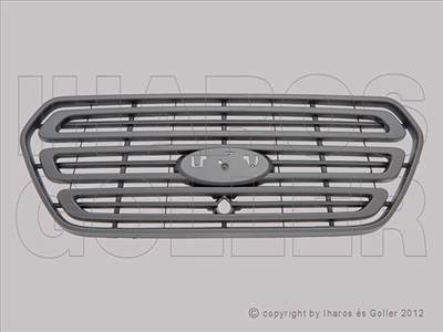 Ford Transit 2014.05.01-2019.05.19 Hűtődíszrács fekete (1C4B)