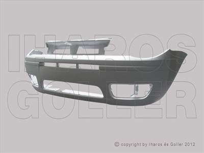 Fiat Albea 2005.01.01-2012.12.31 Első lökhárító alapozott (0WDA)