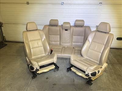 BMW E60 Bézs bôr ülés szett