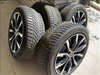  5x114.3 lyukosztású 18" használt Mak alufelni, rajta 225/50 használt Bridgestone téli gumi gumi 