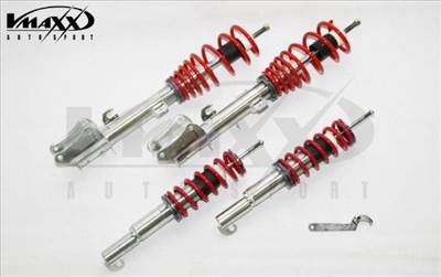 V-Maxx Alfa Romeo 147, 1.6, 2.0, 1.9JTD, 2000.11-2010-ig, 20 fokozatban állítható keménység állítható magasságú futómű