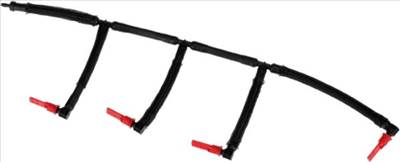 cső, túlfolyó üzemanyag GATES MFL1182 for AUDI, SEAT, SKODA, VW