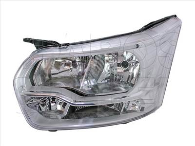 Ford Transit 2014.05.01-2019.05.19 fényszóró H7/H15/H1+LED bal nappali fény (motorral) TYC (1BEK)