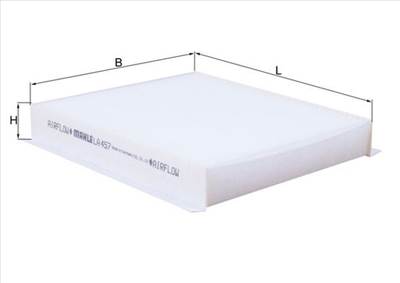 MAHLE LA 457 - pollenszűrő CITROËN DODGE FIAT OPEL PEUGEOT SUZUKI VAUXHALL