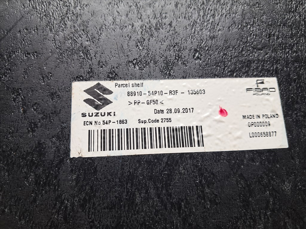 Suzuki Vitara (LY) kalaptartó 88910-54P10 4. kép