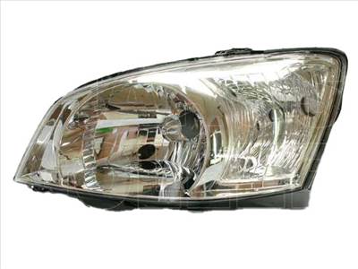 Hyundai Getz 2002.09.01-2006.10.31 Bal fényszóró H4 belülről állítható TYC (0M0R)