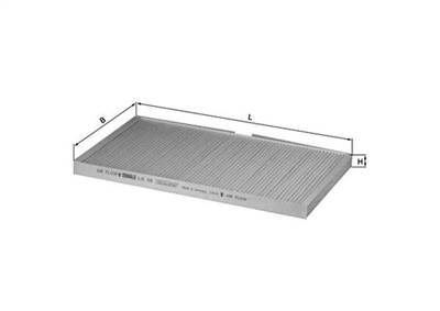 MAHLE LA 58 - pollenszűrő AUDI