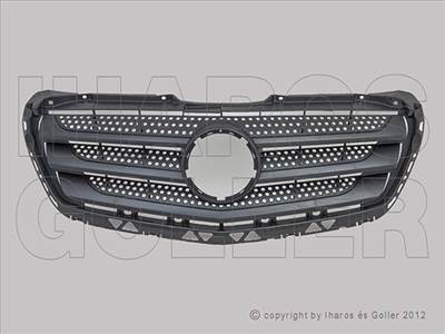 Mercedes Sprinter 2013.09.08-2018.05.30 Hűtődíszrács alsó keret nélkül (18XL)
