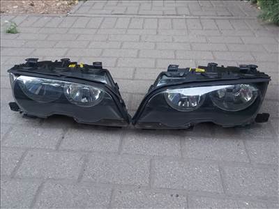 BMW 3-as, E46 coupe, cabrio jobb első fényszóró, bal első fényszóró, halogén, H7 6904275 6904276