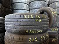 215/55 r17 Hankook DEMO nyárigumi 4db eladó 215/55r17 garnitúra