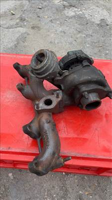 Kipufogócsonk turbóegységgel (öntöttvas) - Volkswagen Passat B5.5 Estate (3B6) 1.9 TDI 038253033E