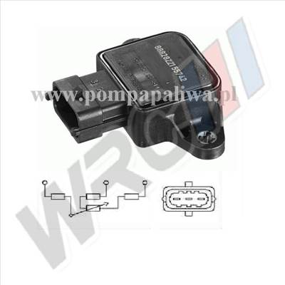 Fojtószelep állás érzékelő SAAB 9-3 2.0 2.0T 2.3 2.3T 9181538