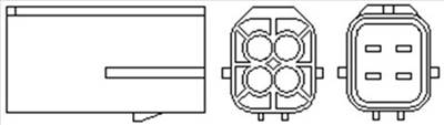 MAGNETI MARELLI 466016355055 - lambdaszonda NISSAN