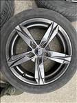 5x108 lyukosztású 17" használt Borbet alufelni, rajta 205/50 használt Hankook nyári gumi gumi 
