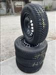  Opel Corsa D 4x100 lyukosztású 15" használt gyári lemezfelni, 185/65 használt Laufenn téli gumi 