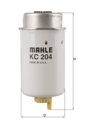 MAHLE KC 204 - Üzemanyagszűrő FORD LDV