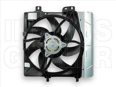 Citroen C2 2003.01.01-2008.11.30 Hűtőventilátor komplett (002R)