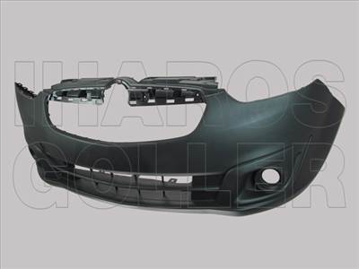 Opel Combo D (X12) 2011.09.01-2018.05.30 Első lökhárító borítás fekete ködlámpalyukkal (02DW)