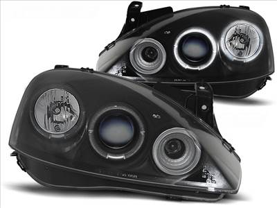 Opel Corsa C OPEL CORSA C 2000.11-2006.09 Fekete ANGEL EYES Els