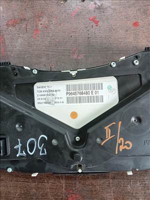 Peugeot 307 Óracsoport  9645768480