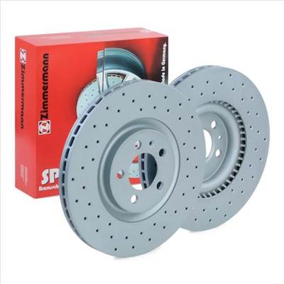 Zimmermann Audi A6 (Typ: 4F), beleértve Quattro, 2004-2011-ig, 321x30mm-es, 1pár első sport féktárcsa