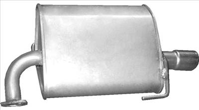 Subaru OUTBACK 3.0 benzines 180 kW (2003-2009) hátsó kipufogódob Polmo utángyártott (OE: 44300AG020)