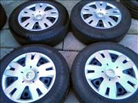  5x105 lyukosztású 16" újszerű gyári Opel Mokka lemezfelni, rajta 215/65 Continental nyári gumi 