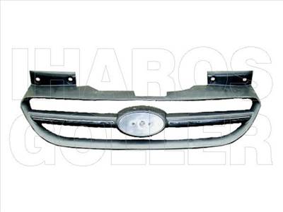Hyundai Getz 2005.09.01-2009.12.31 Hűtődíszrács külső krómléccel (09PP)