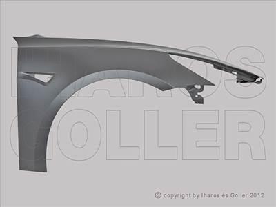 Tesla Model 3 2017.07.01-2023.09.30 Jobb Első Sárvédő (1NJF)