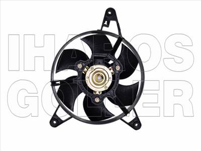 Fiat Panda Restyl. 1986.01.01-2003.02.28 Hűtőventilátor komplett (0.8, 1.0, 1.1) (0U15)