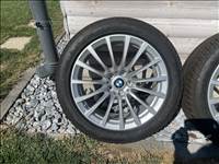  BMW 5x112 lyukosztású 18" új (gyári felni) alufelni, rajta 245/45 új Goodyear téli gumi 