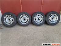  5x108 lyukosztású 16" újszerű lemezfelni, rajta 215/65R16C 2db új 2db jó nyári gumi