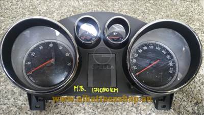 OPEL Meriva B benzin kilóméter óra - műszeregység - km óra 13346196