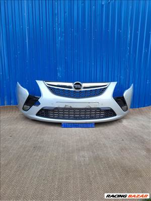 Opel Zafira C 2013-tól gyári 13300485 4 radaros első lökhárító ezüst